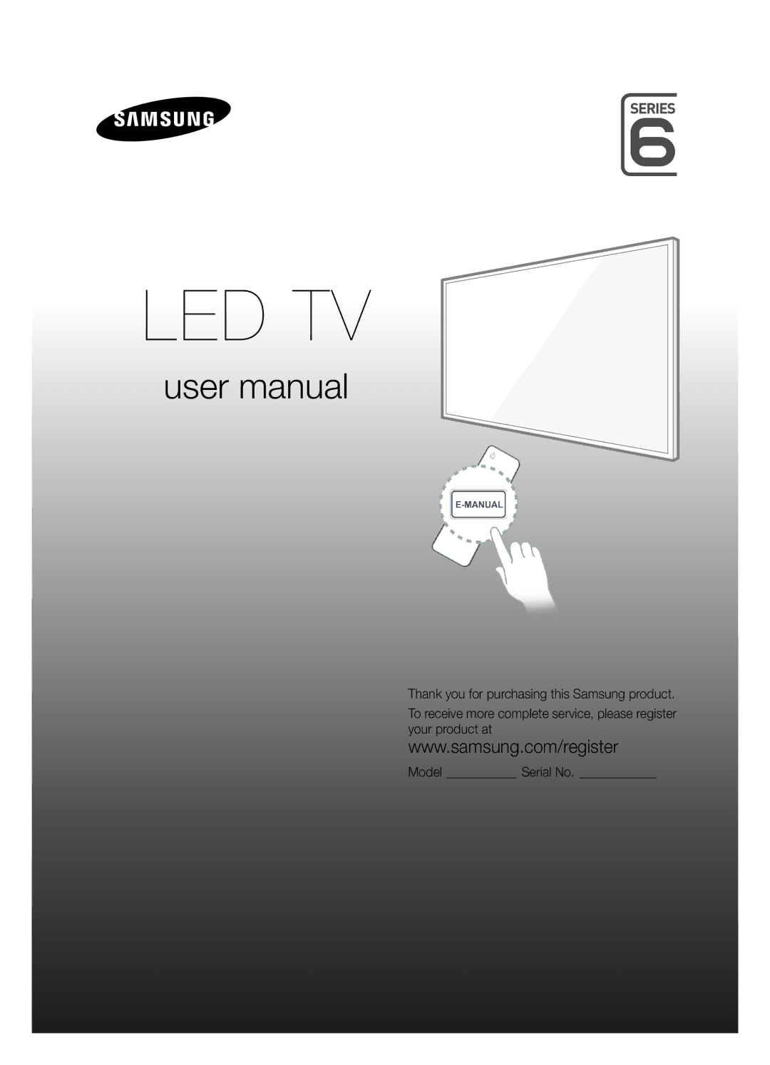 Samsung UE50J6100AKXXU, UE50J6100AKXZT, UE60J6100AKXXU, UE50J6100AKXXC, UE55J6100AKXXU manual Led Tv 