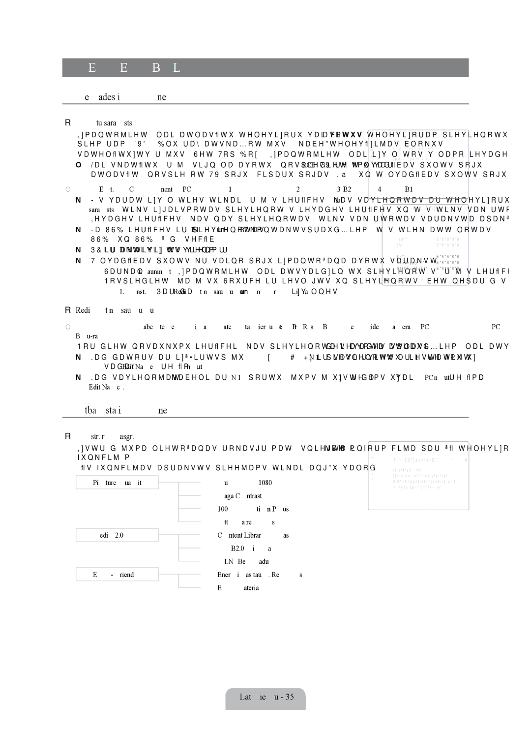 Samsung UE55B7000WWXBT manual Ievades izvēlne, Atbalsta izvēlne, Avotu saraksts, Rediģēt nosaukumu, Izstr. rokasgr 