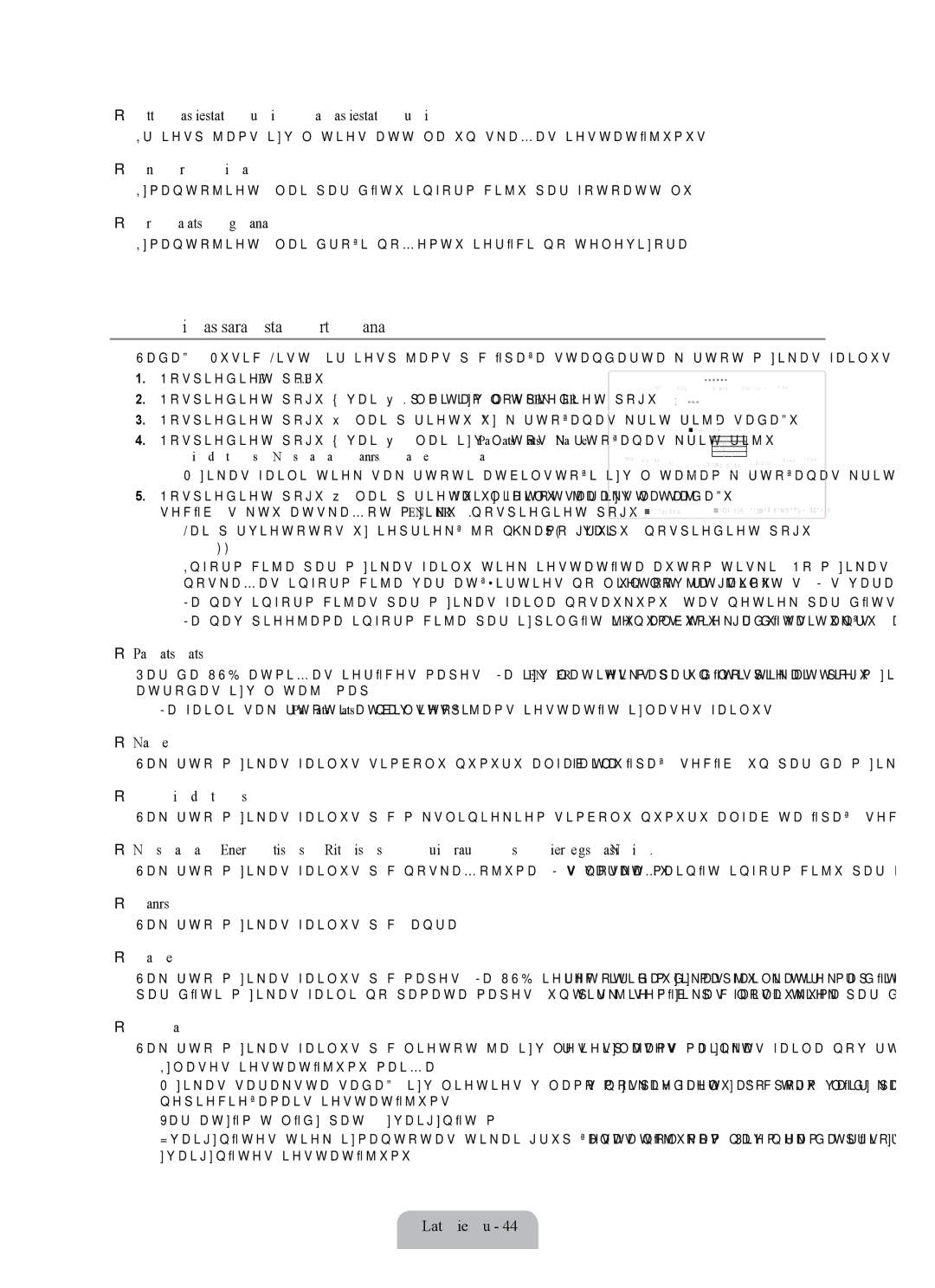 Samsung UE55B7020WWXBT manual Mūzikas saraksta kārtošana, Attēlas iestatījumi/Skaņas iestatījumi, Name, Izpildītājs, Žanrs 