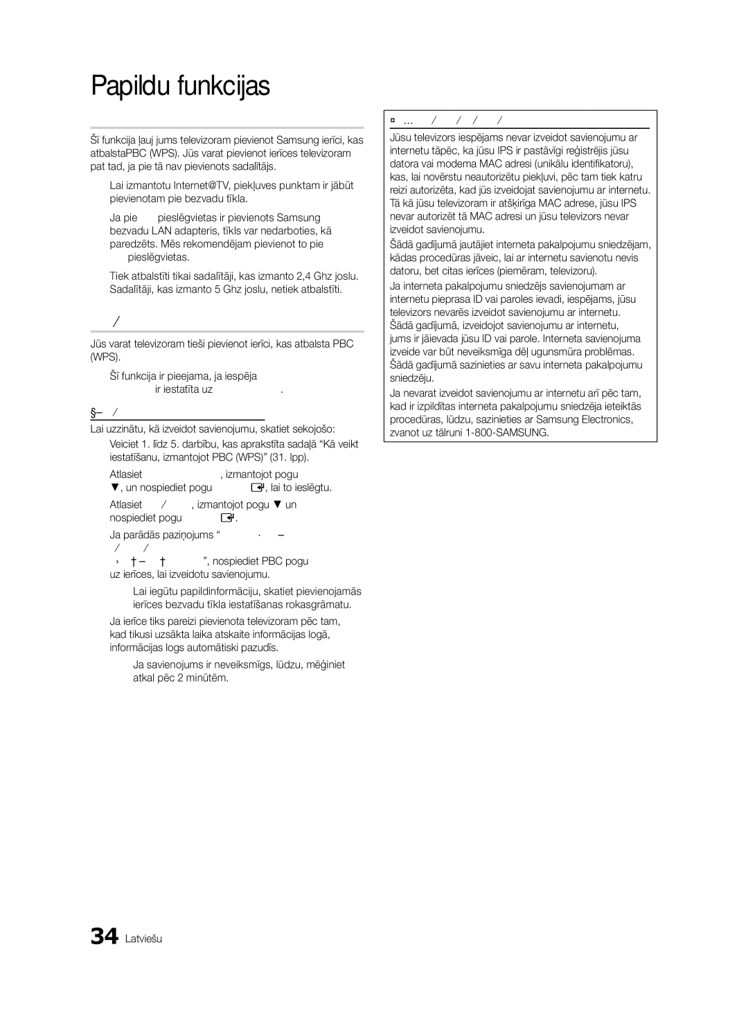 Samsung UE55C6900VSXBT manual SWL Samsung Wireless Link, SWL savienojums, Uz ierīces, lai izveidotu savienojumu 