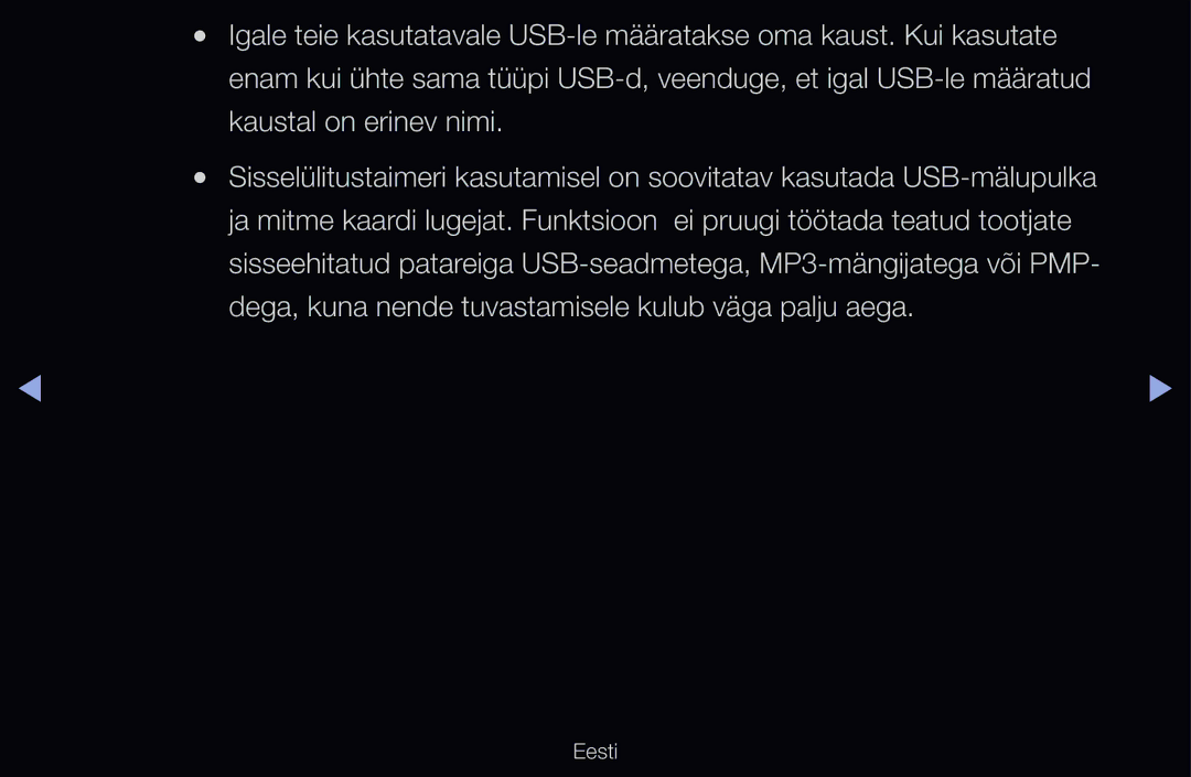 Samsung UE40D6200TSXZG, UE55D6200TSXZG, UE40D6000TWXXH, UE40D6500VSXXH, UE46D6510WSXZG, UE40D6500VSXZG, UE32D6510WSXXH Eesti 