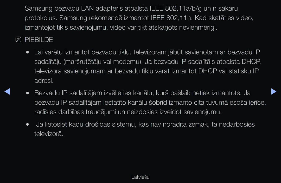 Samsung UE55D6200TSXZG, UE40D6200TSXZG, UE40D6000TWXXH, UE40D6500VSXXH, UE46D6510WSXZG, UE40D6500VSXZG manual NN Piebilde 