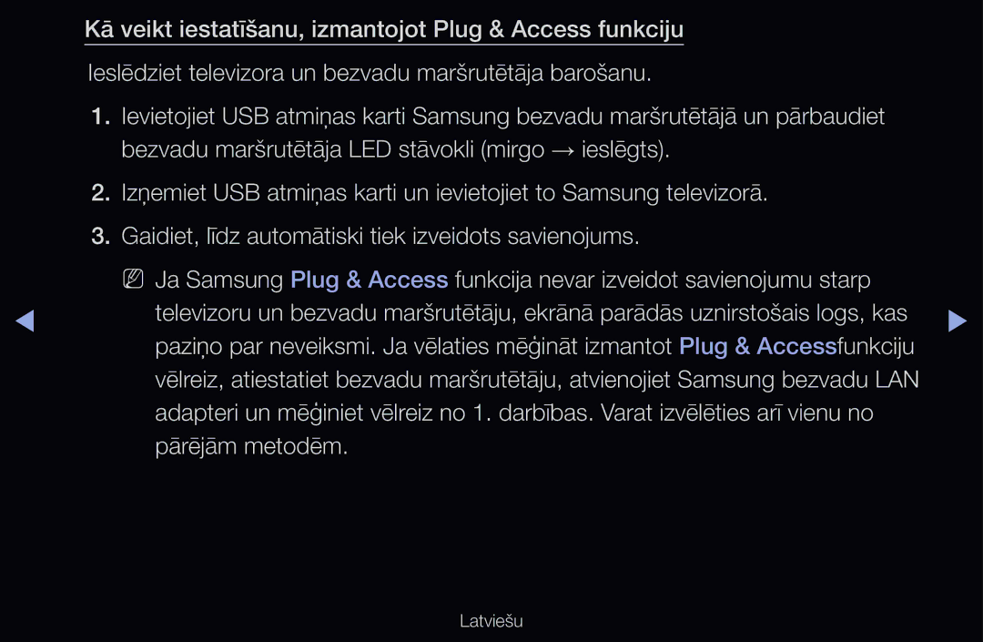 Samsung UE37D6100SWXXH, UE55D6200TSXZG, UE40D6200TSXZG, UE40D6000TWXXH, UE40D6500VSXXH, UE46D6510WSXZG, UE40D6500VSXZG Latviešu 