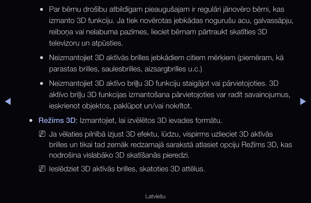 Samsung UE40D6500VSXXH, UE55D6200TSXZG, UE40D6200TSXZG, UE40D6000TWXXH, UE46D6510WSXZG, UE40D6500VSXZG, UE32D6510WSXXH Latviešu 