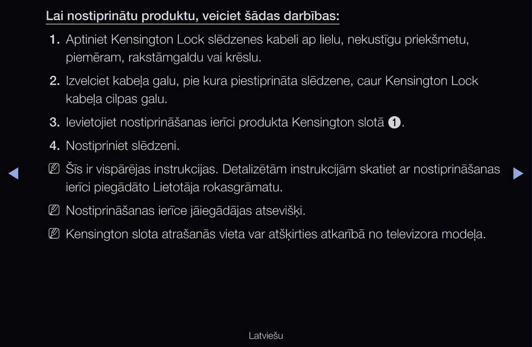 Samsung UE37D6500VSXXH, UE55D6200TSXZG, UE40D6200TSXZG, UE40D6000TWXXH, UE40D6500VSXXH, UE46D6510WSXZG, UE40D6500VSXZG Latviešu 