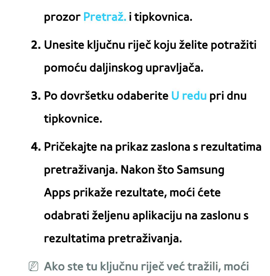 Samsung UE55ES8000SXXH, UE55ES7000SXXH, UE46ES8000SXXH, UE46ES7000SXXH manual NN Ako ste tu ključnu riječ već tražili, moći 