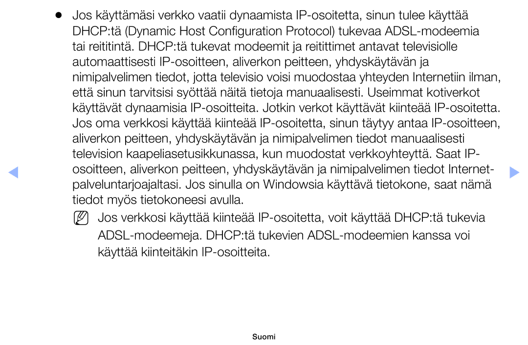 Samsung UE50F6105AKXXE, UE55F6105AKXXE, UE40F6105AKXXE, UE28F4005AWXXE, UE22F5005AKXXE manual Tiedot myös tietokoneesi avulla 