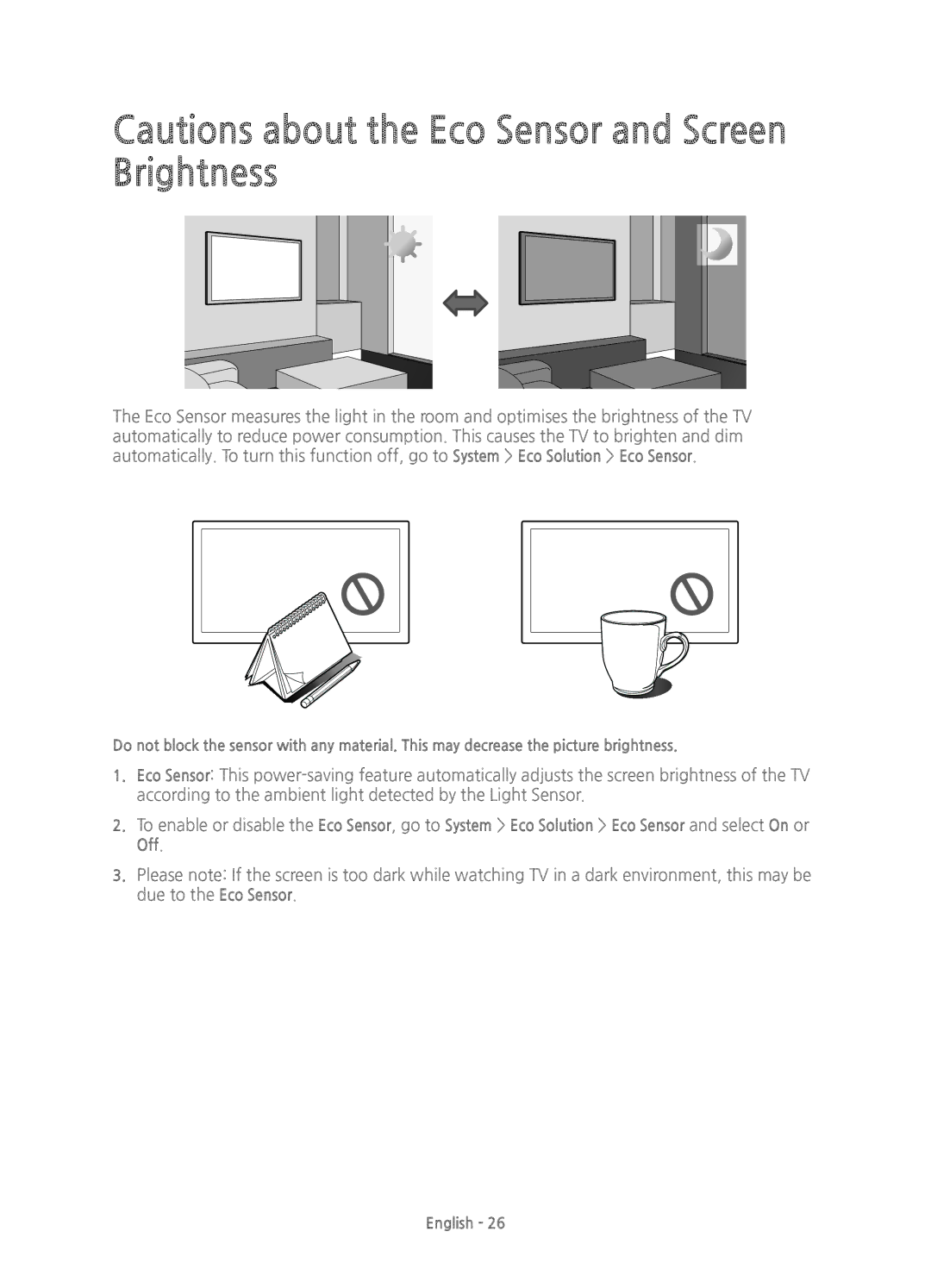 Samsung UE65HU7100UXXU, UE55HU7100UXXH, UE55HU7100UXXU manual English 