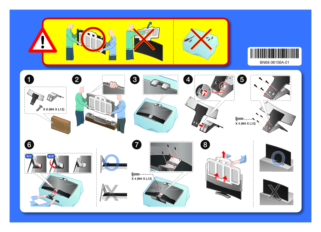 Samsung UE78HU9000TXRU, UE55HU9000TXUZ, UE78HU9000TXUZ, UE85HU8500TXUZ, UE55HU9000TXRU, UE85HU8500TXRU manual BN68-06156A-01 