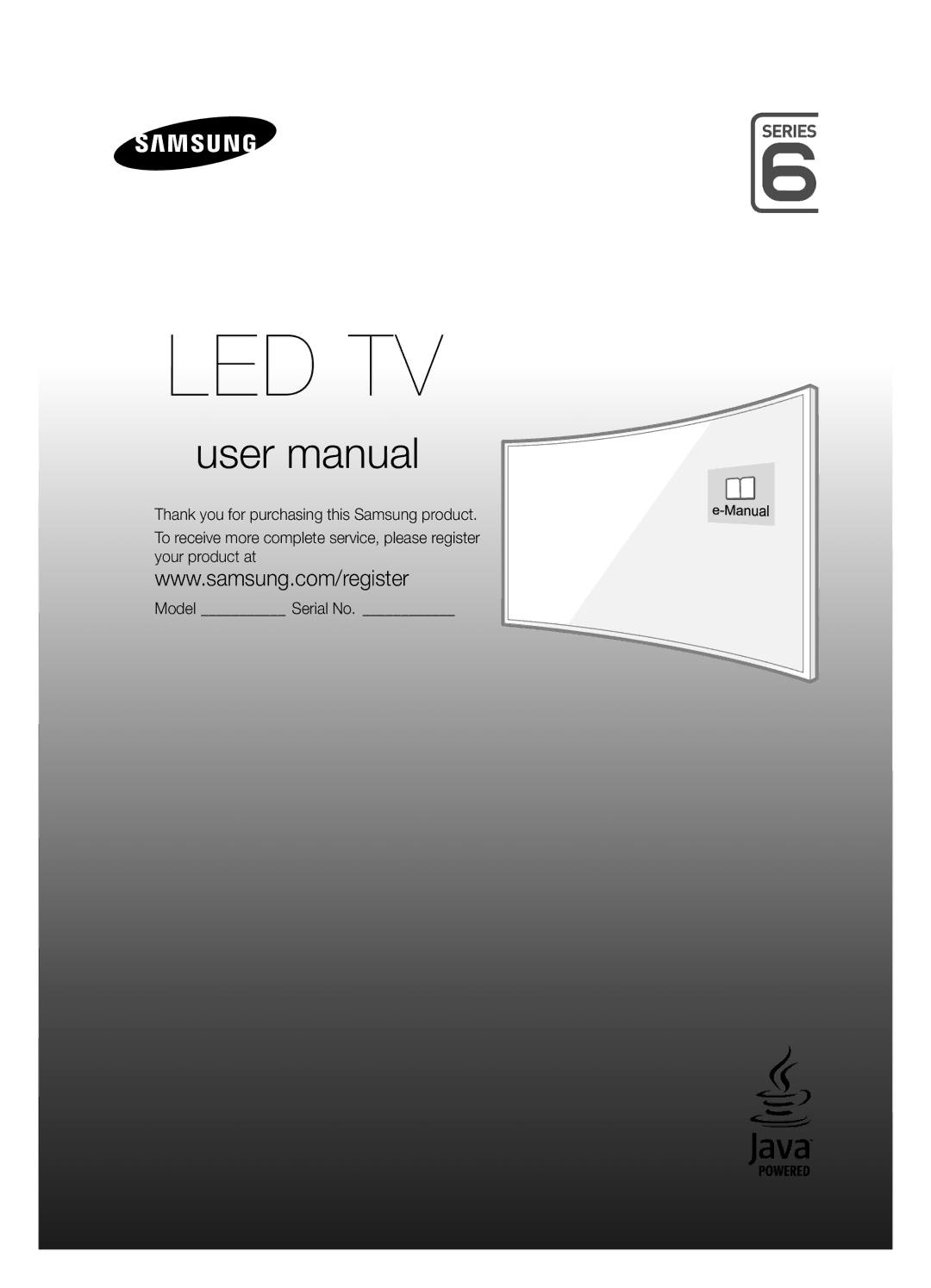 Samsung UE48J6300AKXXC, UE55J6300AKXXC, UE32J6300AKXZT, UE40J6300AKXZT, UE55J6300AKXZT, UE48J6300AKXZT manual Led Tv 