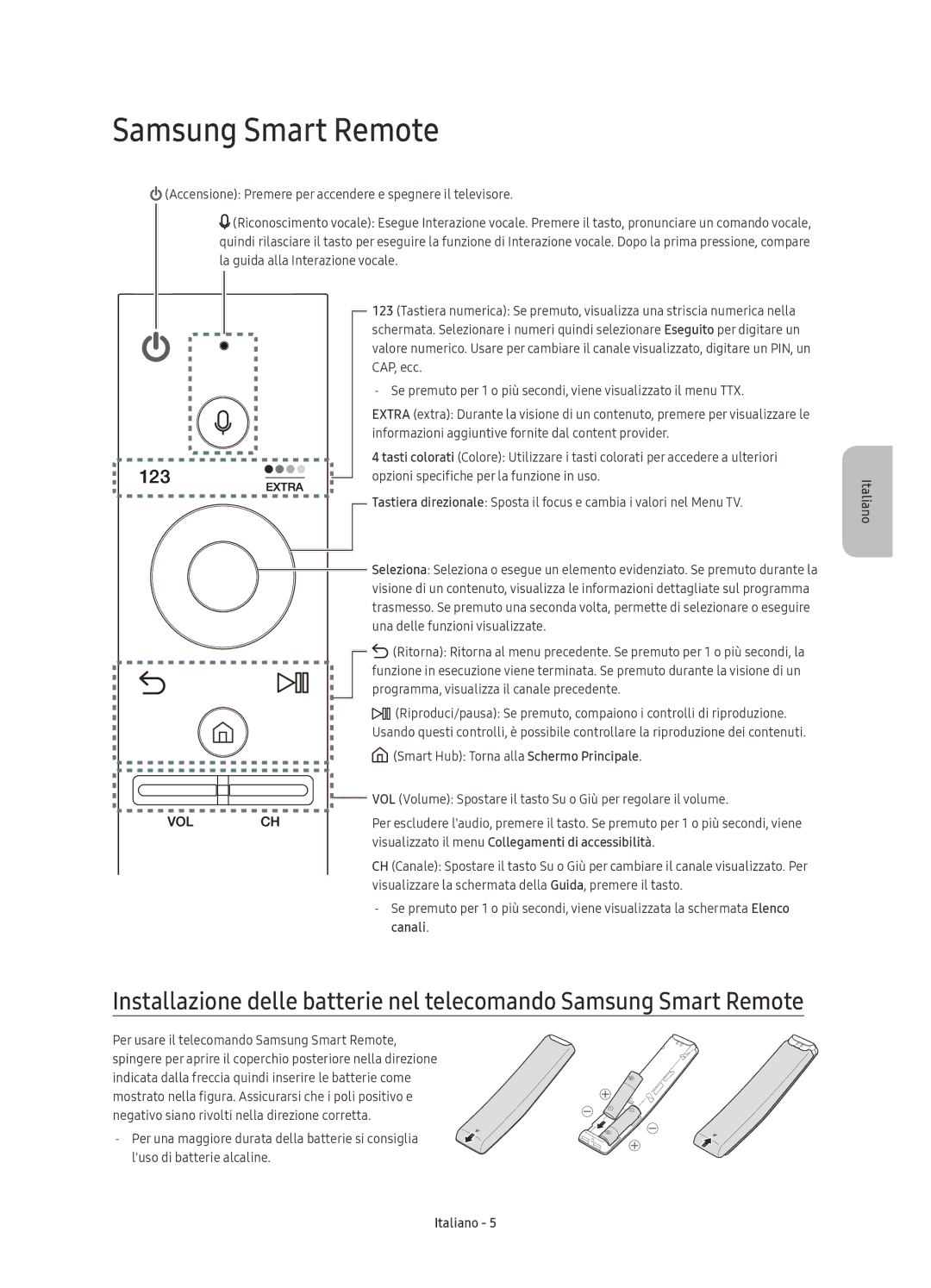 Samsung UE43KU6519UXZG, UE55KU6519UXZG, UE49KU6519UXZG, UE55KU6510UXZG, UE49KU6510UXZG, UE49KU6510UXZF Samsung Smart Remote 