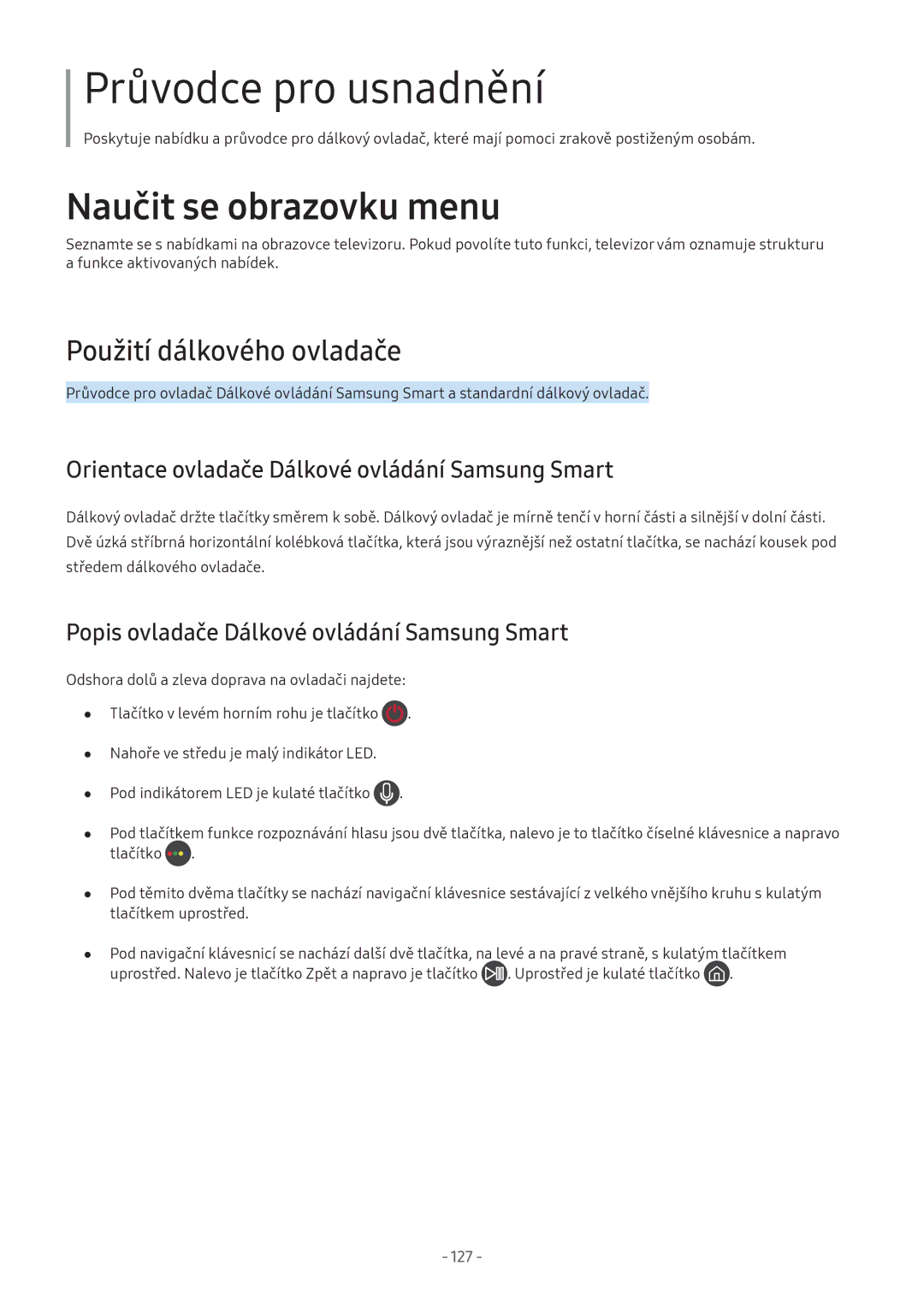 Samsung UE49M5520AKXXU, UE55M5570AUXZG manual Použití dálkového ovladače, Orientace ovladače Dálkové ovládání Samsung Smart 