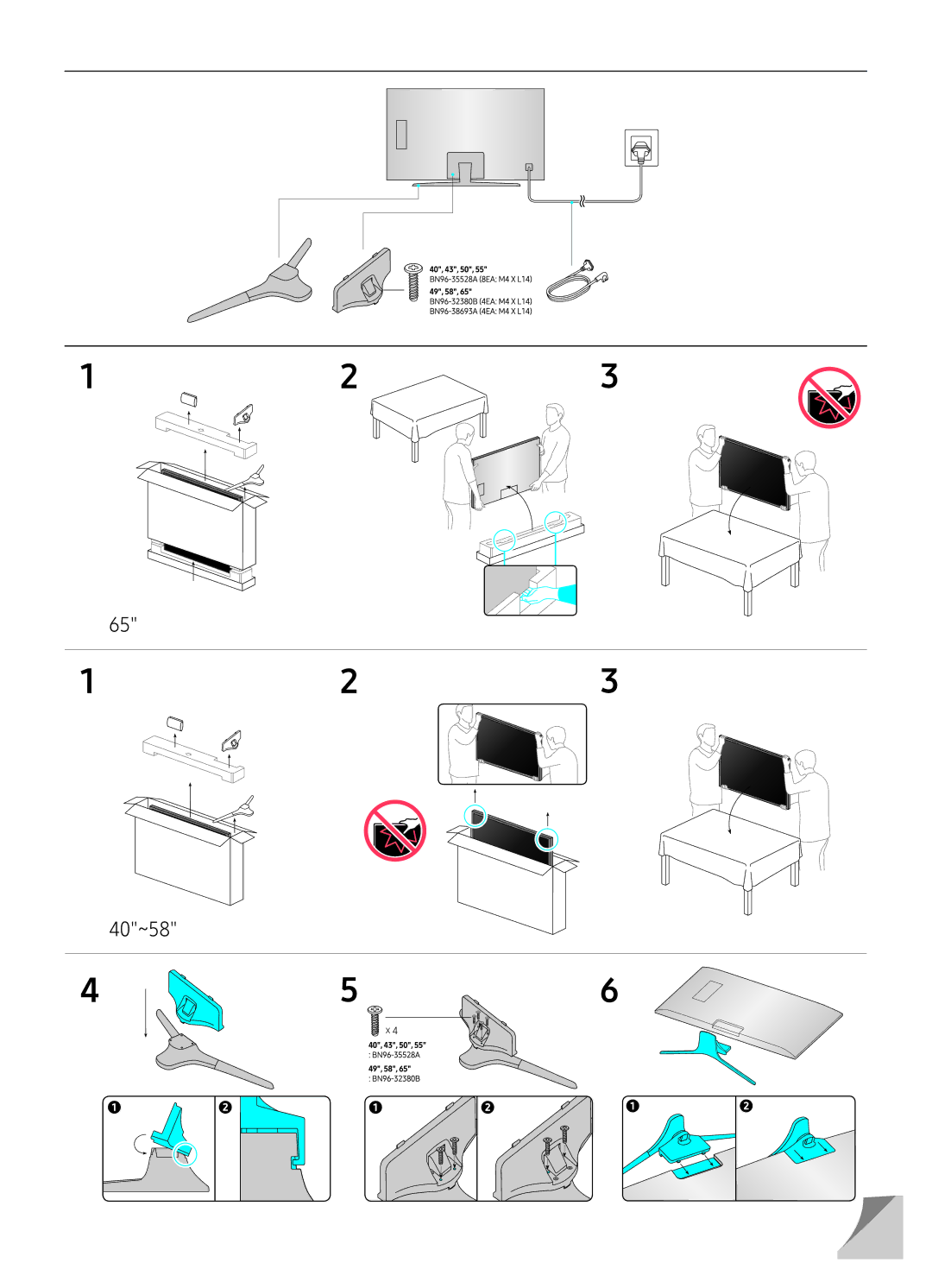 Samsung UE49MU6100UXRU, UE55MU6100UXRU, UE65MU6100UXRU, UE75MU6100UXRU, UE50MU6100UXRU, UE50MU6103UXRU, UE49MU6103UXRU manual 