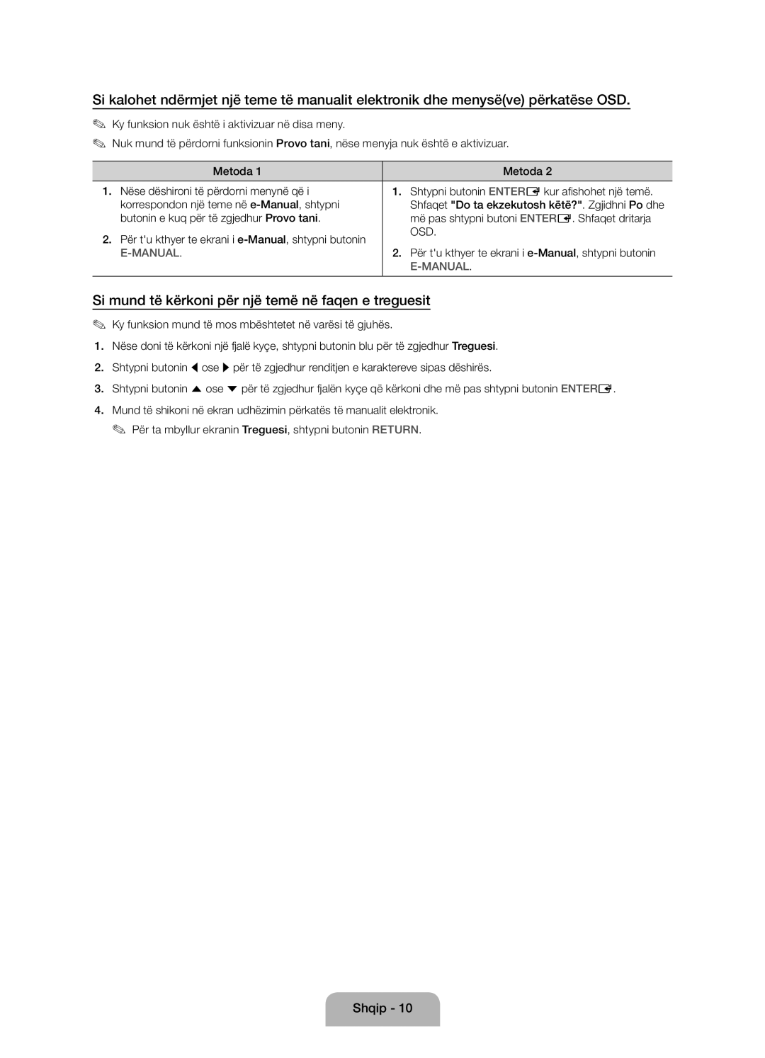 Samsung UE58J5002AKXXH, UE58J5000AWXXH, UE58J5000AWXZF manual Si mund të kërkoni për një temë në faqen e treguesit 