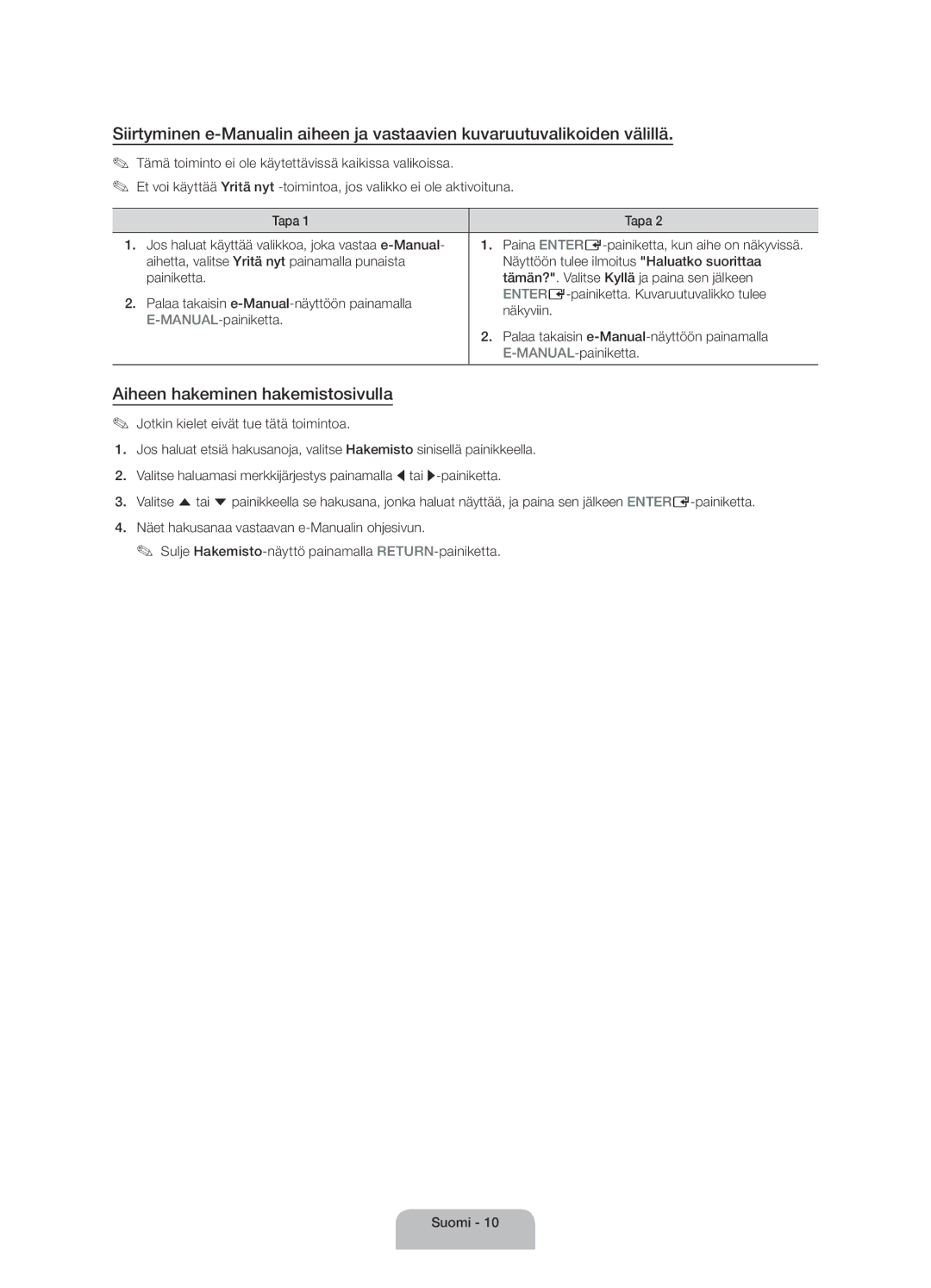 Samsung UE58J5005AKXXE manual 