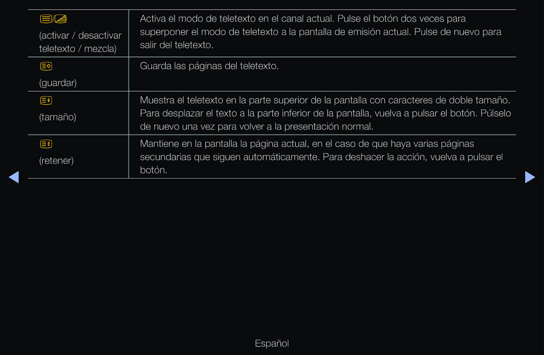 Samsung UE32D6510WSXZG, UE60D6500VSXZG, UE40D6200TSXZG, UE46D6530WSXXN, UE46D6100SWXXC, UE40D6530WSXXC, UE37D6200TSXZG Tamaño 