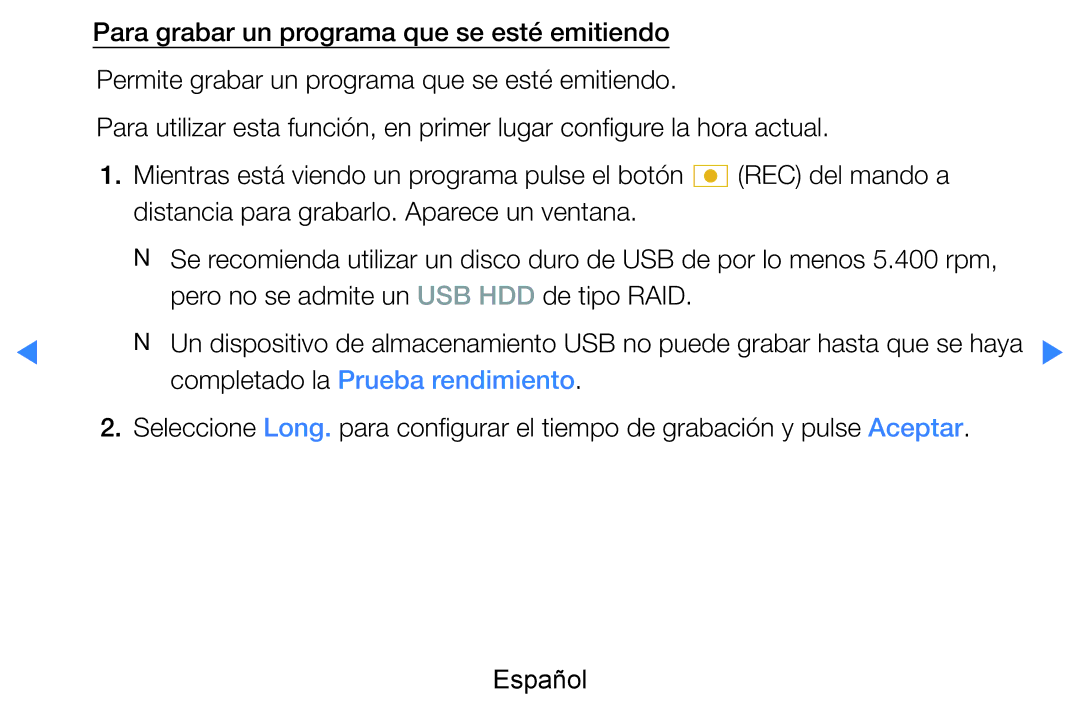 Samsung UE46D7000LSXXC, UE60D8000YSXXC, UE46D7090LSXZG, UE46D8000YSXXC, UE55D7000LSXXH manual Completado la Prueba rendimiento 