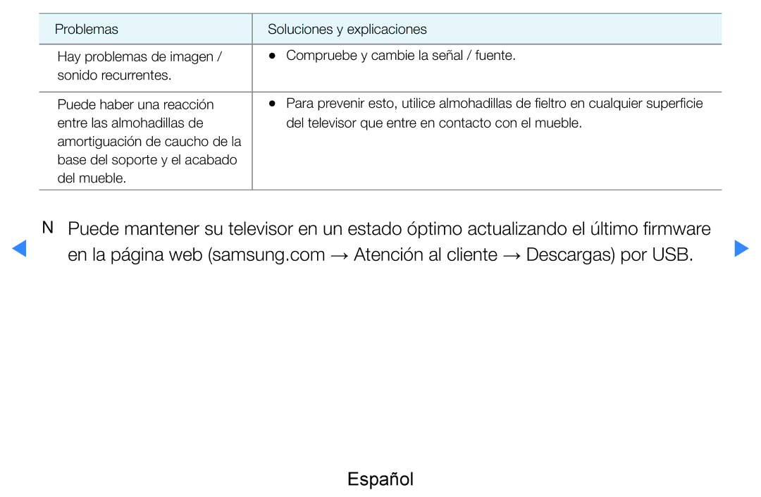 Samsung UE55D7000LSXXC, UE60D8000YSXXC, UE46D7090LSXZG, UE46D8000YSXXC, UE55D7000LSXXH, UE55D8000YSXXC, UE46D8000YSXXH Español 