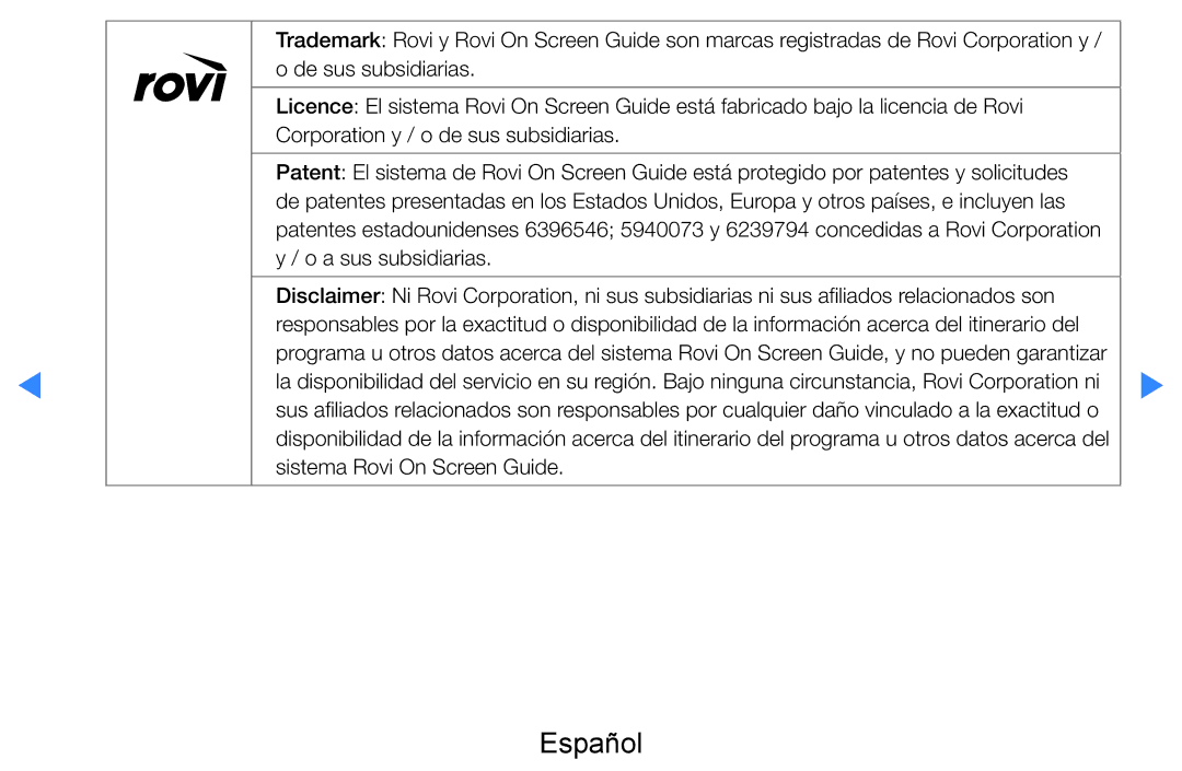 Samsung UE60D8000YSXXC, UE46D7090LSXZG, UE46D8000YSXXC, UE55D7000LSXXH, UE55D8000YSXXC, UE46D8000YSXXH, UE46D7000LSXXC Español 