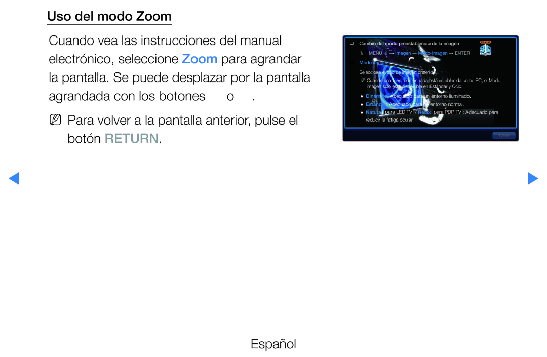 Samsung UE46D7000LSXZF, UE60D8000YSXXC, UE46D7090LSXZG, UE46D8000YSXXC manual Cambio del modo preestablecido de la imagen 