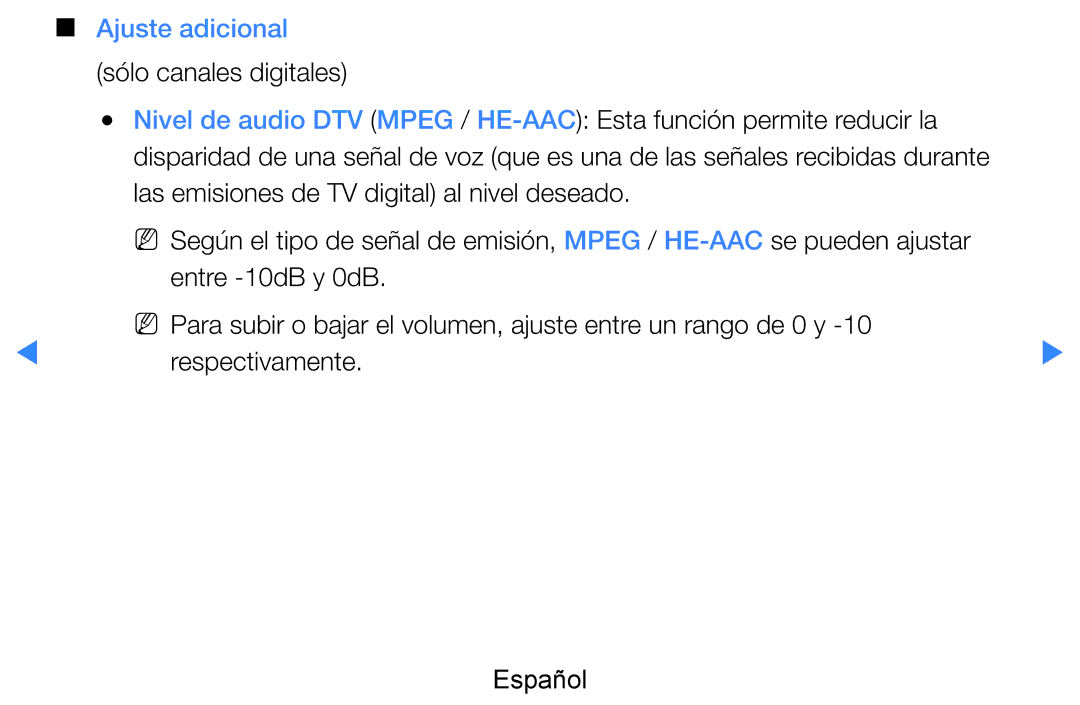 Samsung UE55D7000LSXXH, UE60D8000YSXXC, UE46D7090LSXZG, UE46D8000YSXXC, UE55D8000YSXXC, UE46D8000YSXXH manual Ajuste adicional 