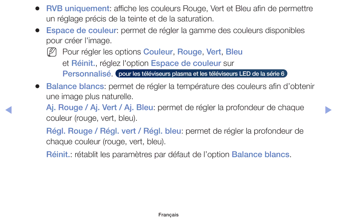 Samsung UE28F4000AWXZF, UE60F6100AWXZF, UE32F6100AWXZF, UE55F6100AWXZF, UE40F6100AWXZF, UE50F6100AWXZF, UE22F5000AWXZF Français 