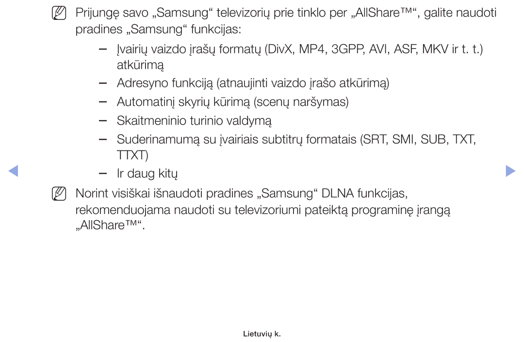 Samsung UE60F6170SSXZG, UE22F5000AWXBT, UE19F4000AWXBT, UE55F6100AWXBT, UE28F4000AWXBT, UE32F6100AWXBT, UE40F6100AWXBT Ttxt 