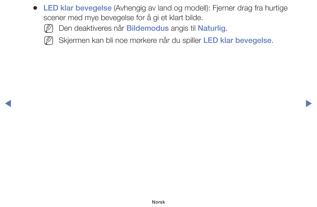 Samsung UE55J5105AKXXE, UE60J6175AUXXE, UE32J5005AKXXE, UE40J5005AKXXE, UE48J5005AKXXE manual Norsk 