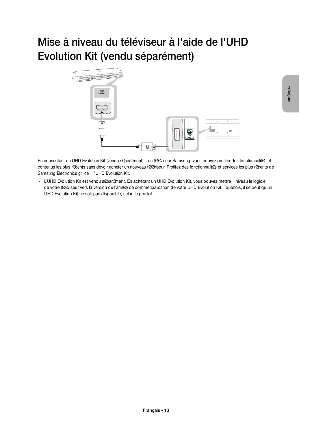 Samsung UE55HU8200LXXC, UE65HU8200LXXC manual Français 