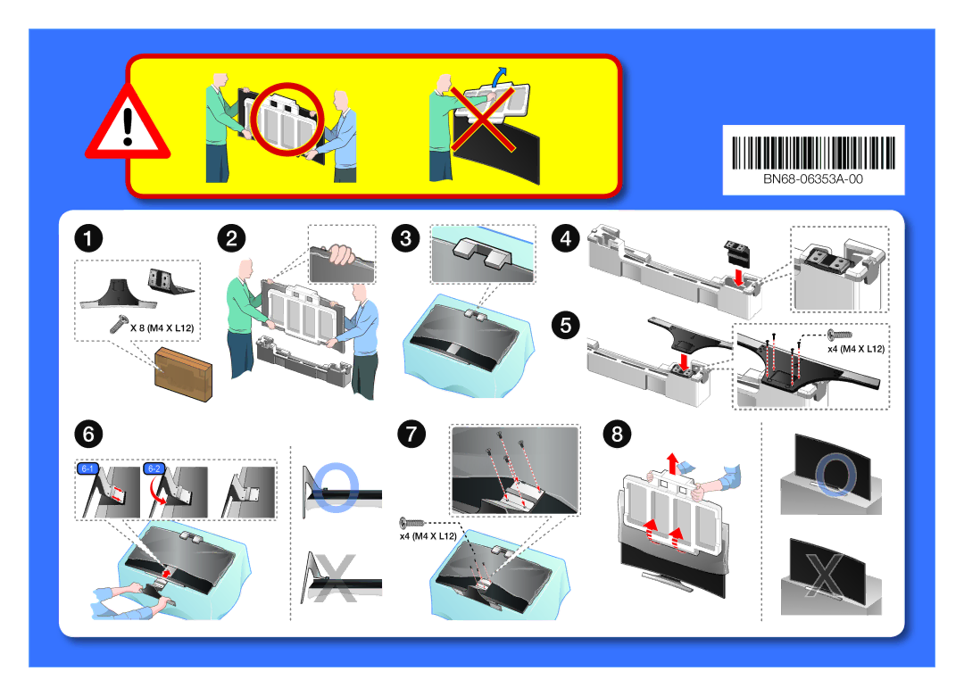 Samsung UE55HU8700TXUZ, UE65HU8700TXRU, UE65HU8700TXUZ, UE55HU8700TXRU manual BN68-06353A-00 