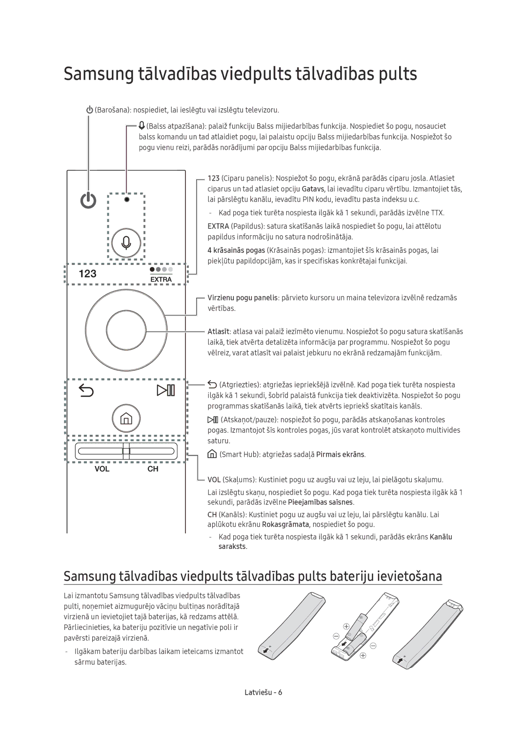 Samsung UE78KS9500LXXH, UE65KS9500LXXH, UE65KS9502TXXH, UE78KS9502TXXH manual Samsung tālvadības viedpults tālvadības pults 