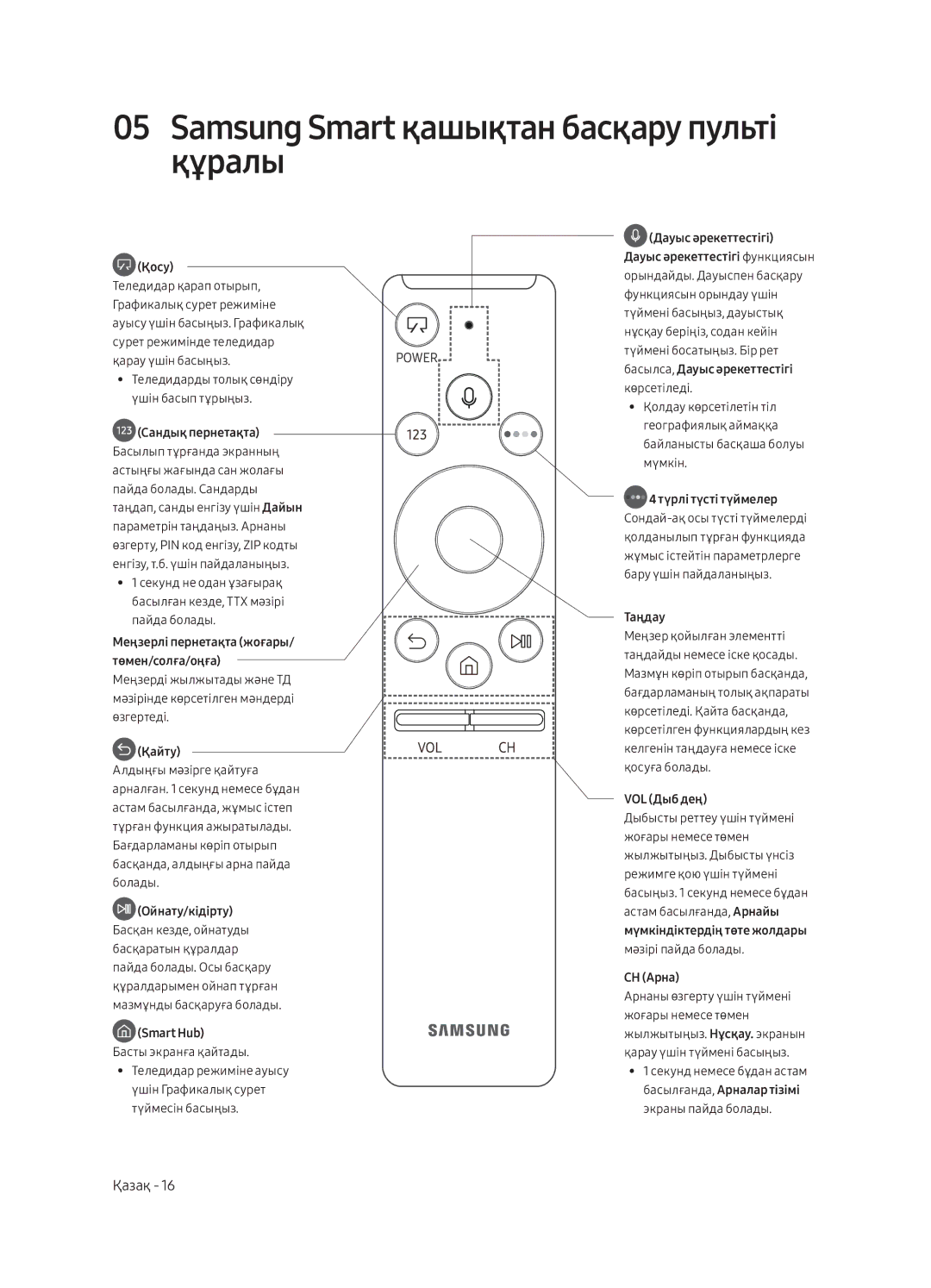 Samsung UE65LS003AUXRU, UE55LS003AUXRU manual Samsung Smart қашықтан басқару пульті құралы, Қосу 