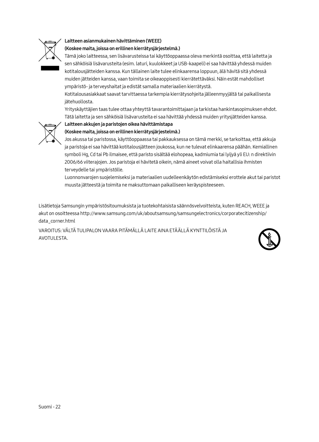 Samsung UE65MU6505UXXC, UE55MU6505UXXC, UE49MU6505UXXC manual Suomi 