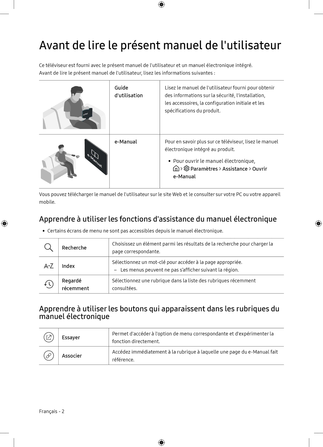 Samsung UE65NU7175UXXC, UE65NU7105KXXC manual Avant de lire le présent manuel de lutilisateur 