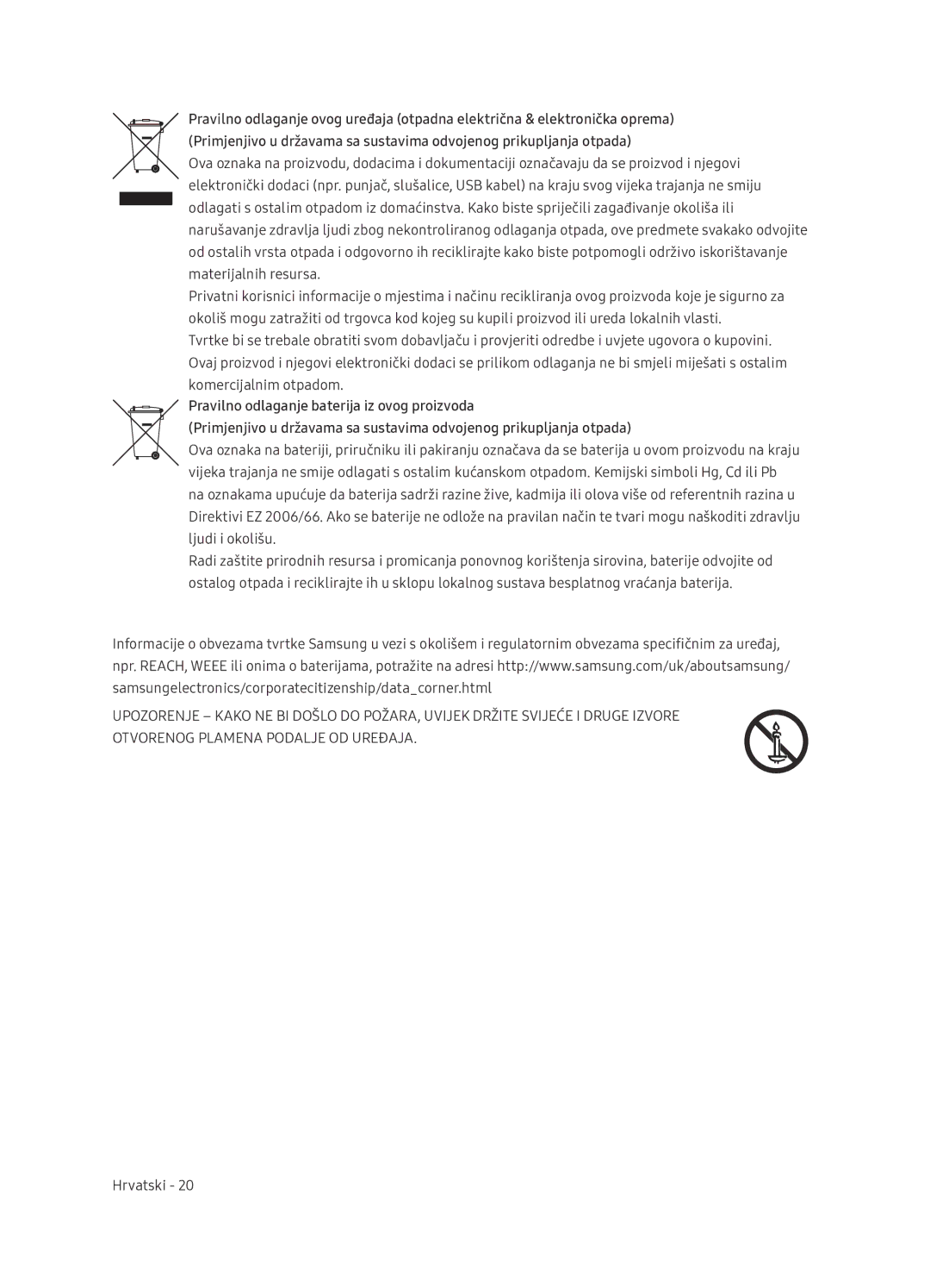 Samsung UE65NU7402UXXH manual Hrvatski 