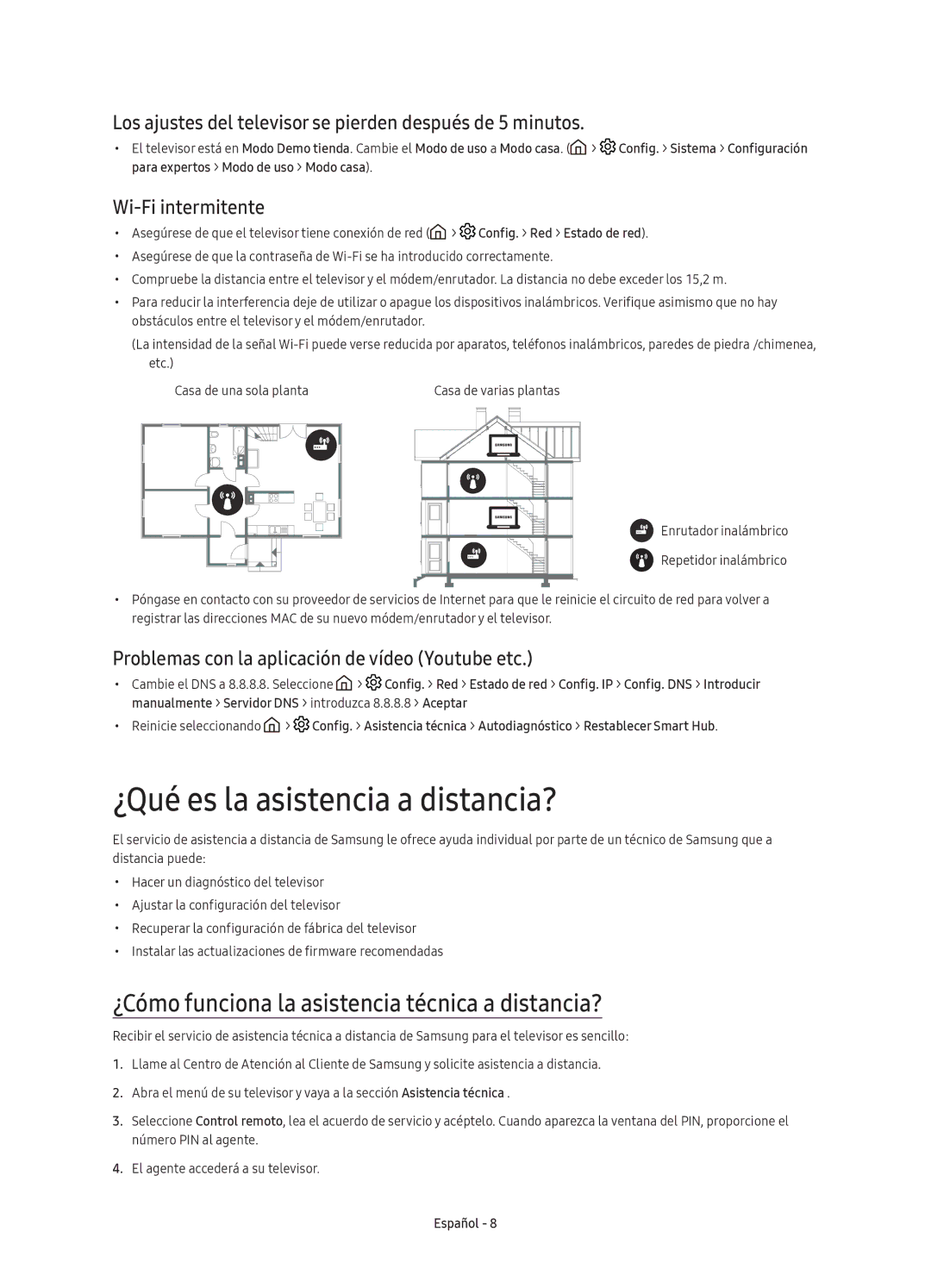 Samsung UE60KU6000KXXC manual ¿Qué es la asistencia a distancia?, ¿Cómo funciona la asistencia técnica a distancia? 