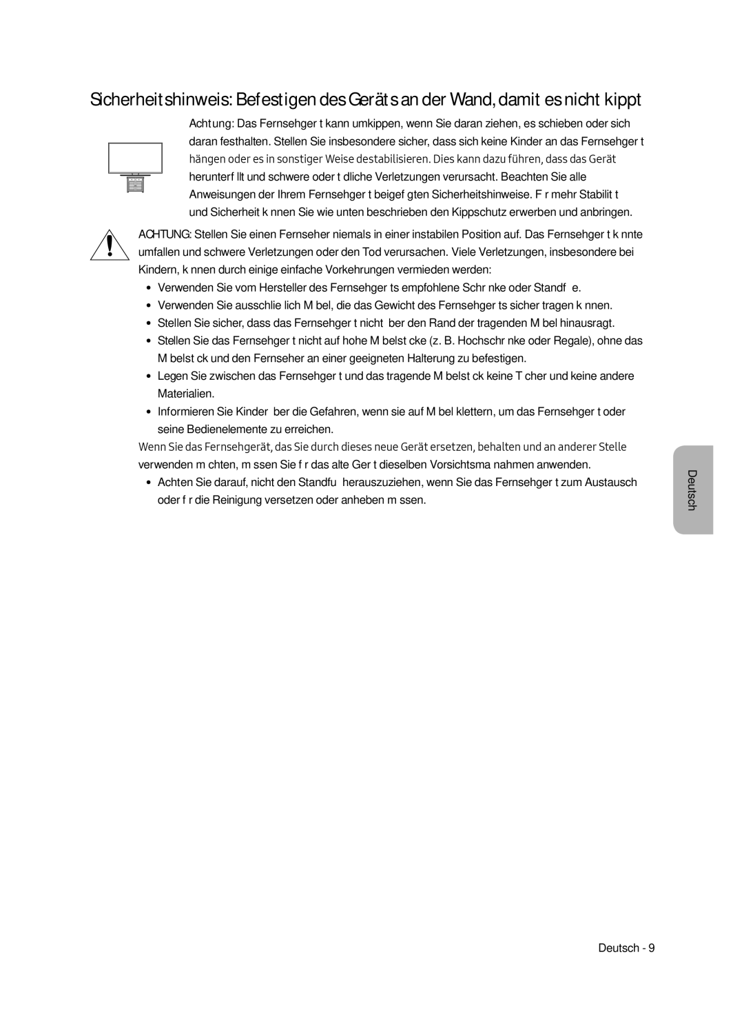 Samsung UE75MU7005TXXC, UE82MU7005TXXC, UE65MU7005TXXC, UE55MU7005TXXC, UE49MU7005TXXC manual 