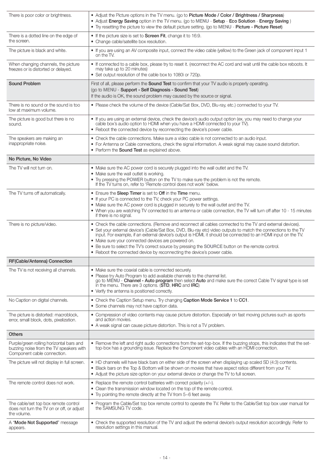 Samsung UN40EH5000 user manual 