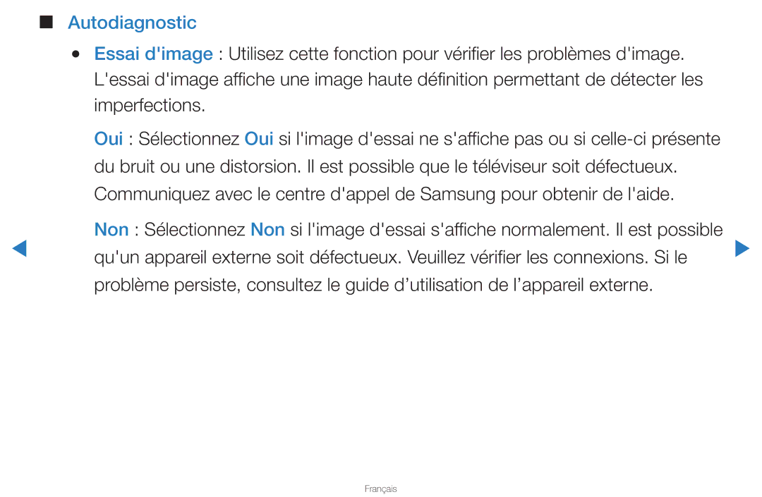 Samsung UN46D8000YFXZA manual Autodiagnostic 