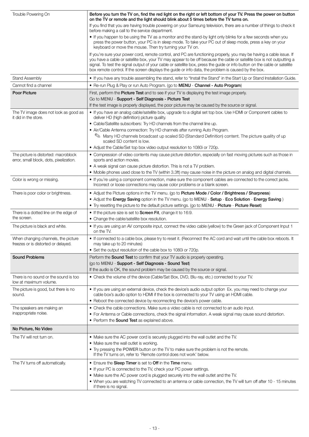 Samsung UN46EH5000 user manual 