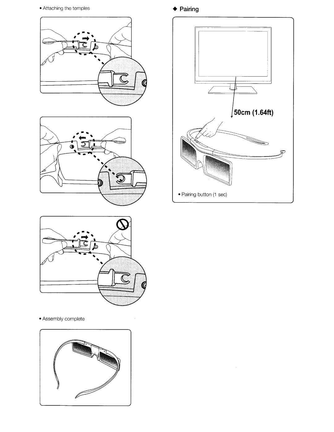 Samsung UN46ES6580 user manual ··~, +Pairing 