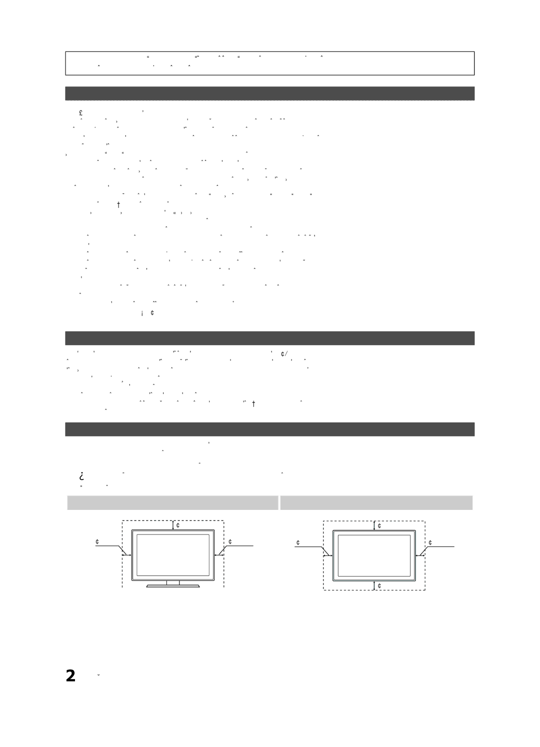 Samsung UN40C6400, UN55C6500 Avertissement relatif à limage fixe, Sécurisation de l’espace d’installation, Français 