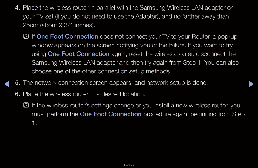 Samsung UN55D6000SF manual English 