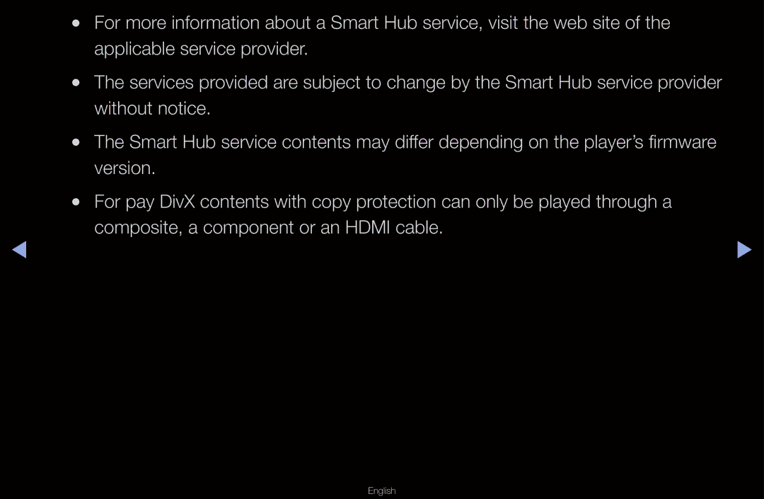 Samsung UN55D6000SF manual English 