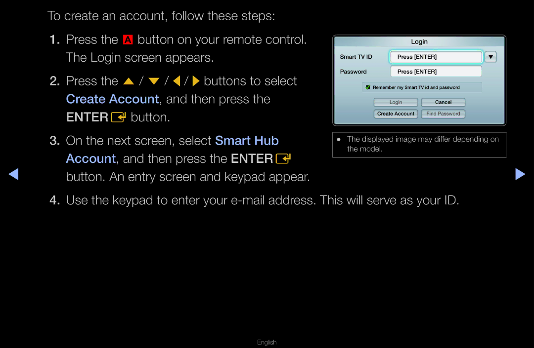 Samsung UN55D6000SF manual Login 