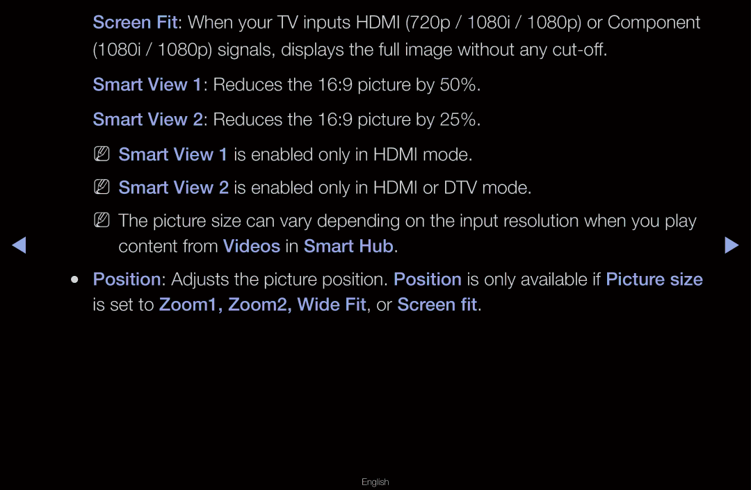 Samsung UN55D6000SF manual Content from Videos in Smart Hub 