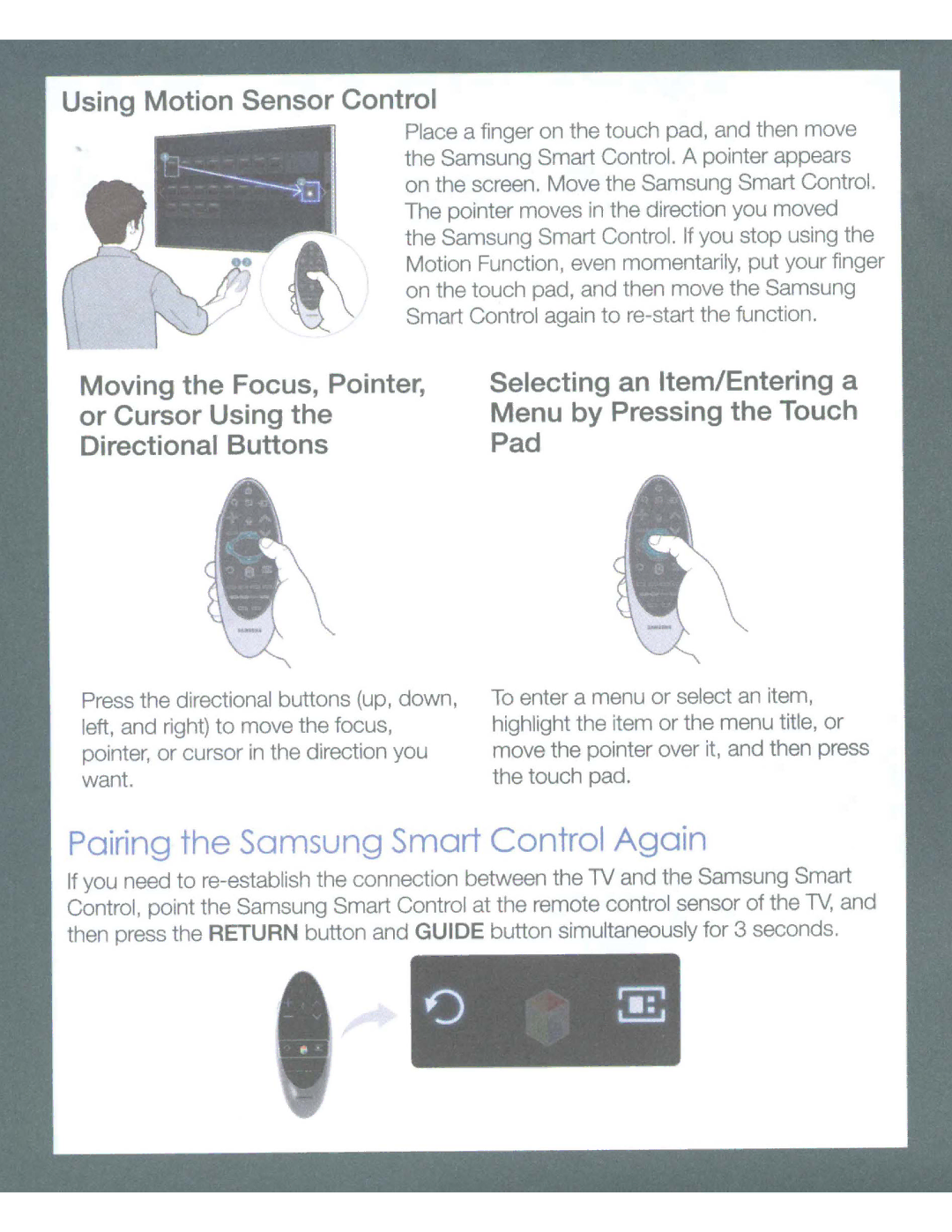 Samsung UN55H8000 manual 