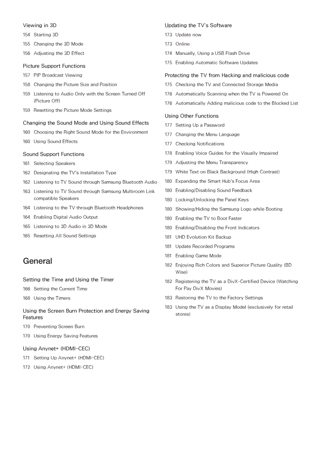 Samsung UN55HU6840 manual General 