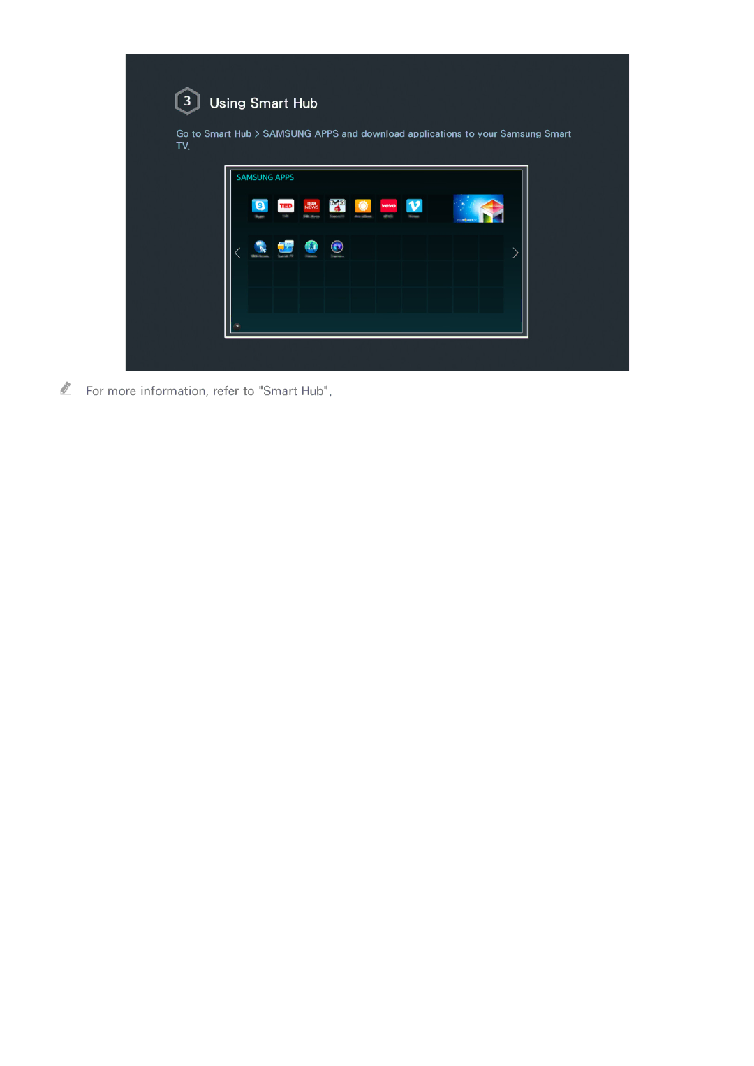 Samsung UN55HU6840 manual Using Smart Hub 