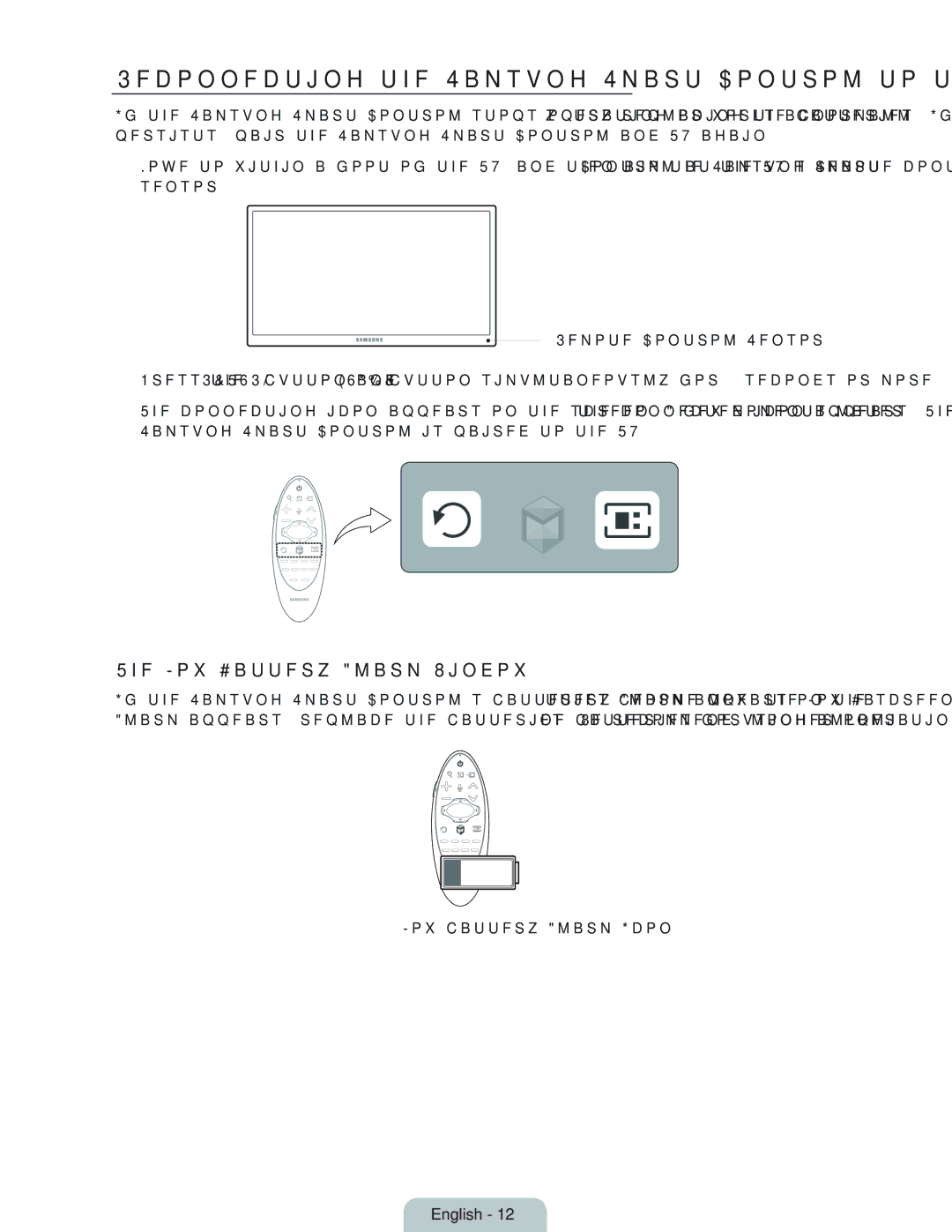 Samsung UN55HU6950 manual Reconnecting the Samsung Smart Control to the TV, Low Battery Alarm Window 